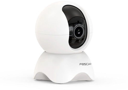 Foscam x5 - beveiligingscamera's - 5 mp - pan tilt - binnencamera - babyfoon - persoonsdetectie - wit