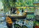 Bluebird puzzle kunst puzzel renoir la grenouillère 1000 stukjes.