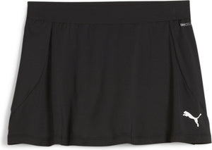 Puma teamgoal skirt dames sportrok - black- white xs