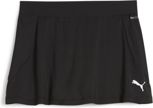 Puma teamgoal skirt dames sportrok - black- white xs