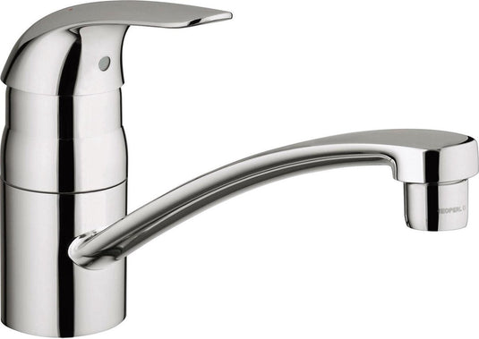 Grohe euro keukenkraan - lage uitloop - chroom