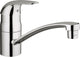 Grohe euro keukenkraan - lage uitloop - chroom