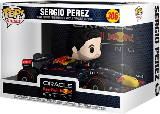 Funko pop rides: formula 1 - sergio perez pop