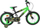 Volare strike kinderfiets - jongens - 16 inch - groen - twee handremmen