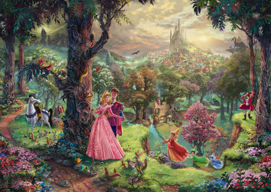 Disney schmidt princess - sleeping beauty doornroosje puzzel - 1000 stukjes