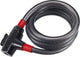 Bbb cycling powerlock fiets kabelslot - fietsslot inclusief 3 sleutels - lengte 180cm - dikte 1,5cm - zwart - bbl-41