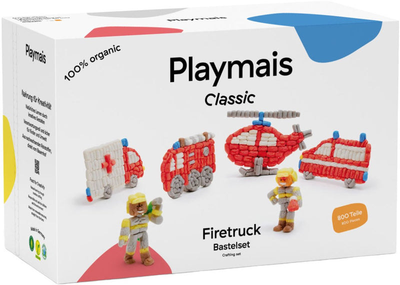 Afbeelding laden in galerijviewer, Playmais classic brandweer - 800 stukjes
