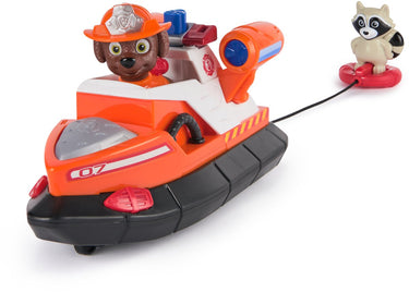 Paw patrol - brandweerredding - zuma's brandweerboot - speelgoedvoertuig met speelfiguur