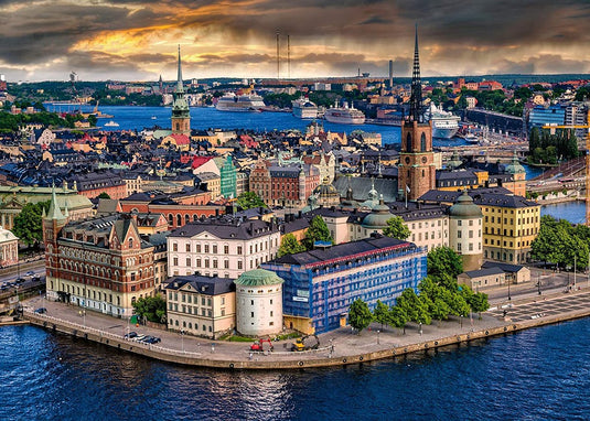Ravensburger puzzel stockholm - 1000 stukjes legpuzzel.
