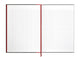 Oxford notitieboek gebonden black and red a4 ruit 5mm