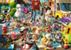 Ravensburger puzzel cartoon honden 1000 stukjes legpuzzel volwassenen.