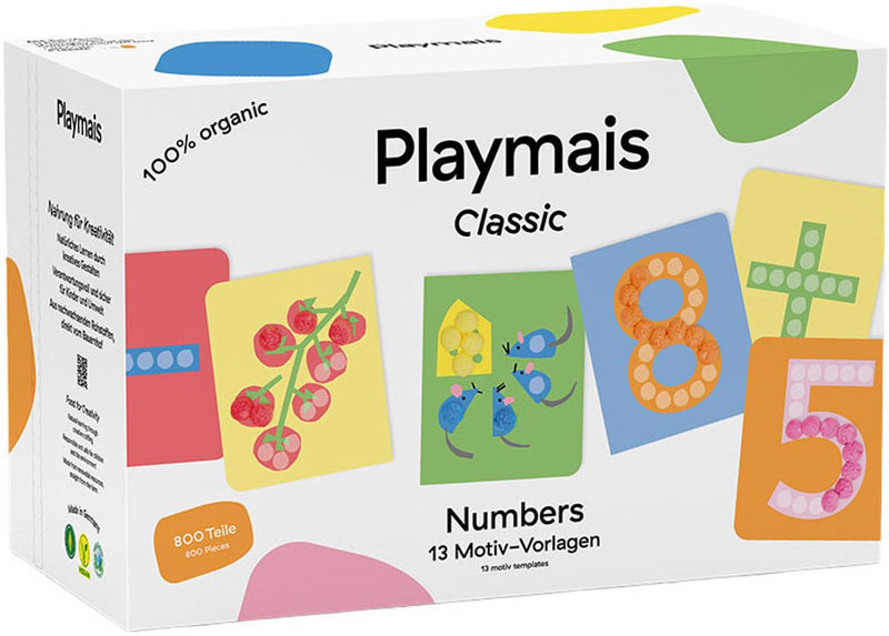 Afbeelding laden in galerijviewer, Playmais classic numbers - 800 stukjes
