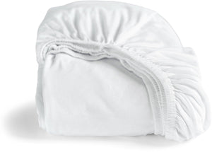 Cinderella - hoeslaken - tot 35 cm matrashoogte - double jersey - 160x200 210 cm - wit