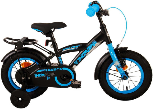 Volare Thombike Kinderfiets - Jongens - 12 inch - Zwart Blauw