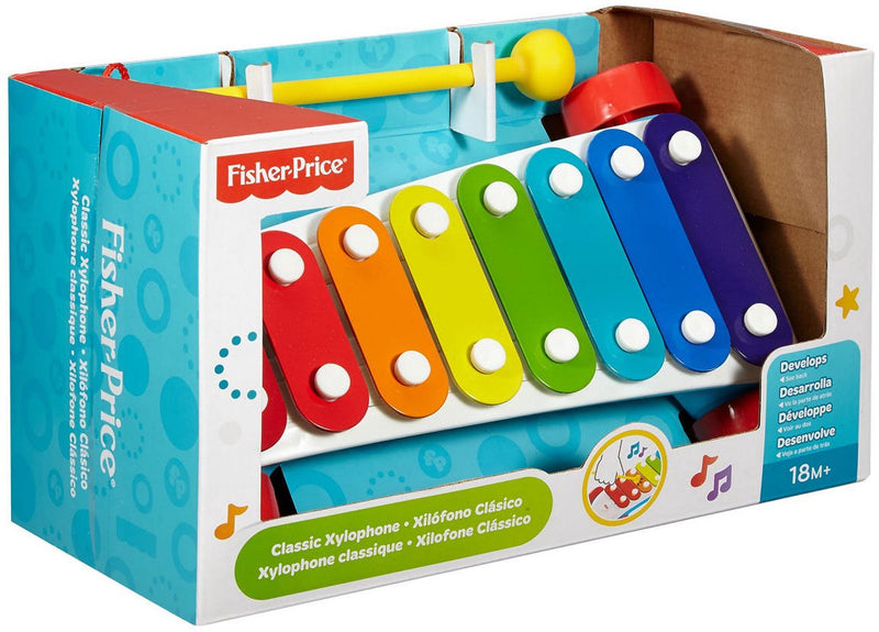 Afbeelding laden in galerijviewer, Mattel fisher-price xylofoon - speelgoedmuziekinstrument
