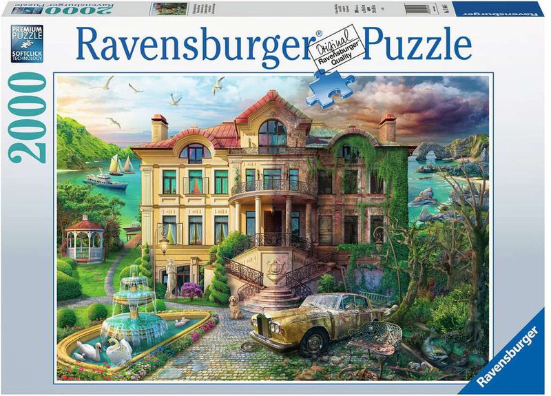 Afbeelding laden in galerijviewer, Ravensburger legpuzzel landhuis door de tijd heen, 2000st.
