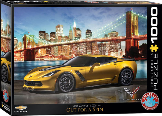 Eurographics - corvette z06 out for a spin - 1000 stukjes 68×48cm (b×h) - legpuzzel