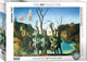 Eurographics - zwanen weerspiegeld als olifanten [les cygnes qui se reflètent en éléphants] - salvador dali - 1000 stukjes 68×48cm (b×h) - fine art legpuzzel