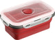 Westmark opvouwbare vershoudbox – praktische lunchbox, ideaal voor werk en reizen of om worst en kaas in te bewaren, vaatwasmachinebestendig, vierkant, bpa–vrij – 600 ml