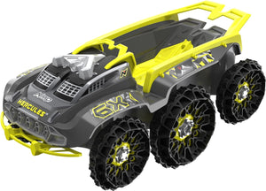 Nikko rc auto hercules - oplaadbare usb-c bestuurbare auto met accu voor binnen en buiten - voor kinderen vanaf 6 jaar - speciale functie met 6 wielen - stuntauto met 360° rotatie - 30 cm