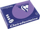 Clairefontaine trophée intens, gekleurd papier, a4, 160 g, 250 vel, violet