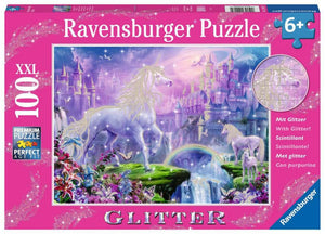 Ravensburger legpuzzel xxl koninkrijk van de eenhoorns, 100st.