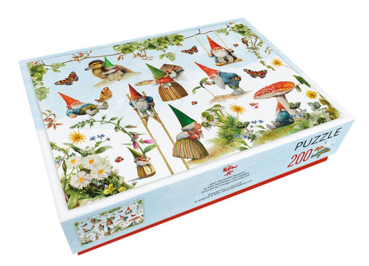Bekking blitz puzzel 200 st kabouter rien poortvliet