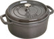 Staub braadpan cocotte grafietgrijs - ø 24 cm 3.8 liter
