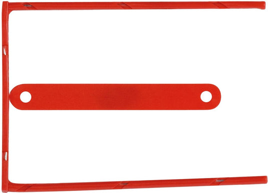 Q-connect archiefbinder d-clip | doos van 100 stuks | rood
