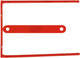 Q-connect archiefbinder d-clip | doos van 100 stuks | rood