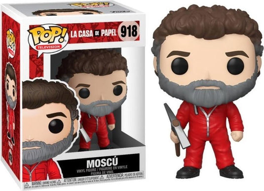 Funko pop la casa de papel moscow vinyl figure