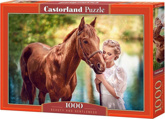 Castorland beauty and gentleness – puzzel – 1.000 stukjes – satijnen afwerking – perfecte pasvorm – europese kwaliteit