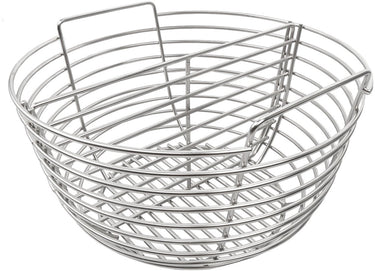 Patton rvs houtskoolmand voor 20 en 21 large kamado - 35,5 x 34,5 x 20,5 cm