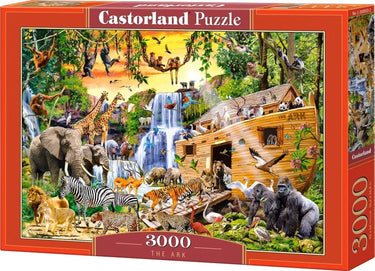 Castorland the ark – puzzel – 3000 stukjes – satijnen afwerking – perfecte pasvorm – europese kwaliteit