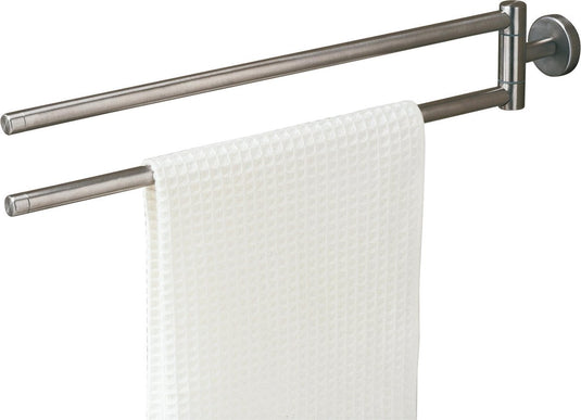 Coram tiger boston - handdoekrek 2-armig - 51 cm - rvs geborsteld