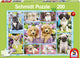 Schmidt puzzel - puppies - 200st.