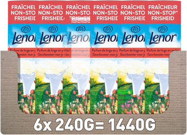 Lenor geurbooster zonnige lentedag - 6 x 240 gram - wasparfum