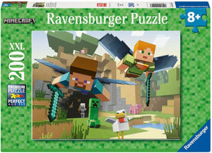 Ravensburger legpuzzel minecraft avonturen - 200st. xxl