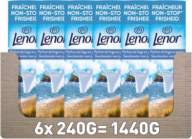 Lenor geurbooster zomerbriesje aan zee - 6 x 240 gram - wasparfum