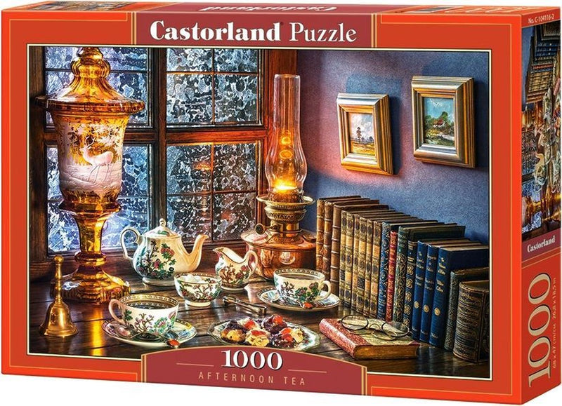 Afbeelding laden in galerijviewer, Castorland legpuzzel afternoon tea, 1000st.
