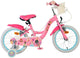 Volare disney princess kinderfiets - meisjes - 16 inch - roze - twee handremmen