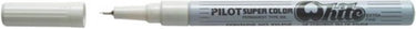Pilot fineliner super sc-w ef wit | 12 stuks