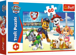 Trefl in de wereld van hondjes paw patrol legpuzzel - 60 stukjes - vanaf 4 jaar