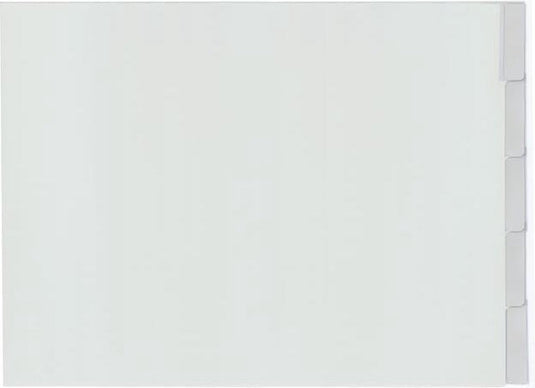 Kangaro tabbladen pp g305f-b a3 120 micron 5delig 4gaats bedrukt liggend venster