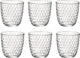 Bormioli rocco waterglazen slot - transparant - 290 ml - 6 stuks