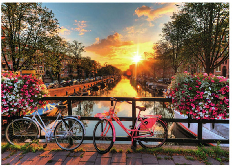 Afbeelding laden in galerijviewer, Ravensburger puzzel fietsen 1000st
