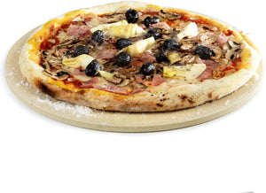 Barbecook bbq pizzaplaat - pizzasteen - voor barbecue - rond - 36cm