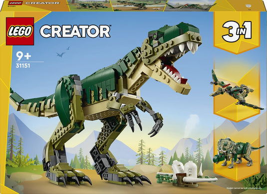 Lego creator 3-in-1 - t.rex constructiespeelgoed (31151)