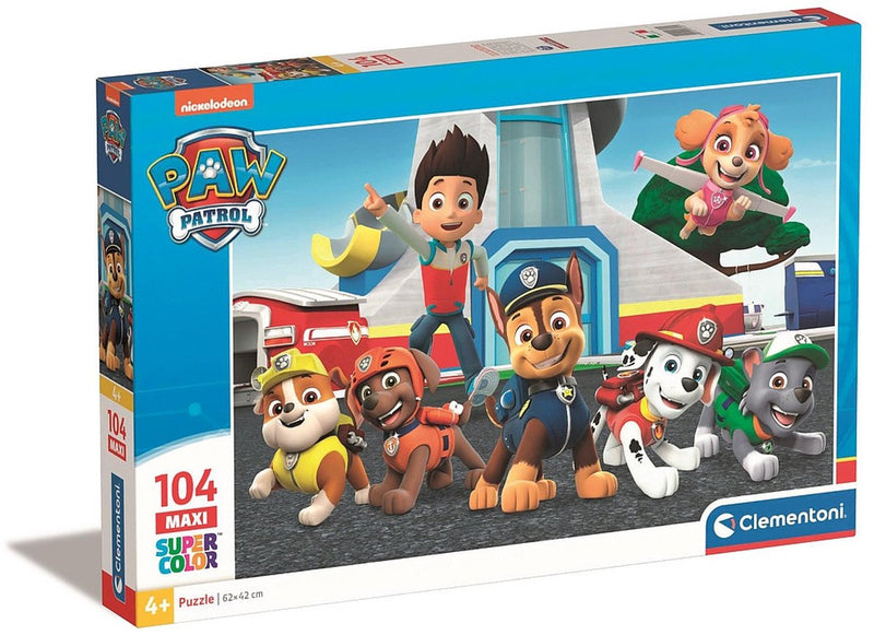 Afbeelding laden in galerijviewer, Clementoni maxi puzzel paw patrol, 104st.
