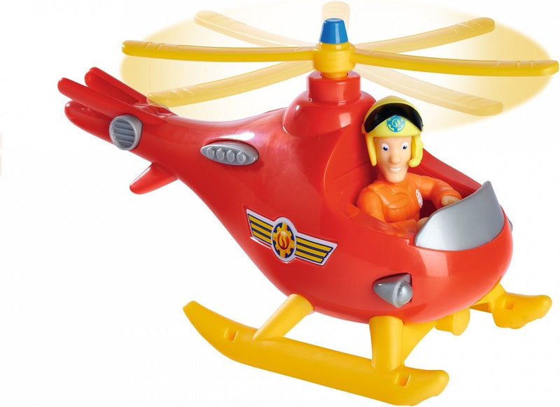 Afbeelding laden in galerijviewer, Simba - brandweerman sam - helikopter - wallaby - speelgoedvoertuig
